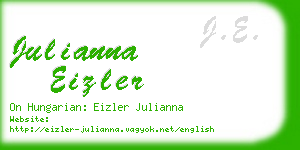 julianna eizler business card